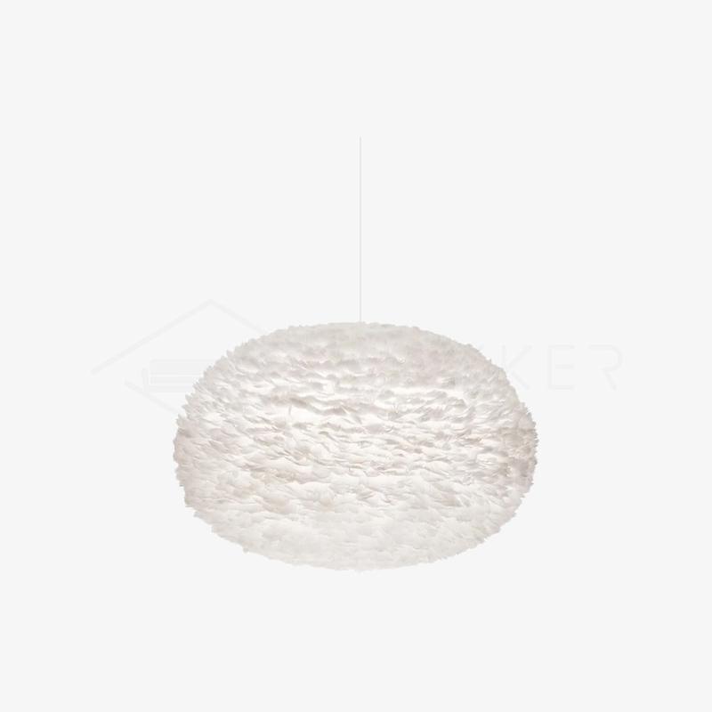Deveno Feathers Pendant Lamp-Neutral Decor