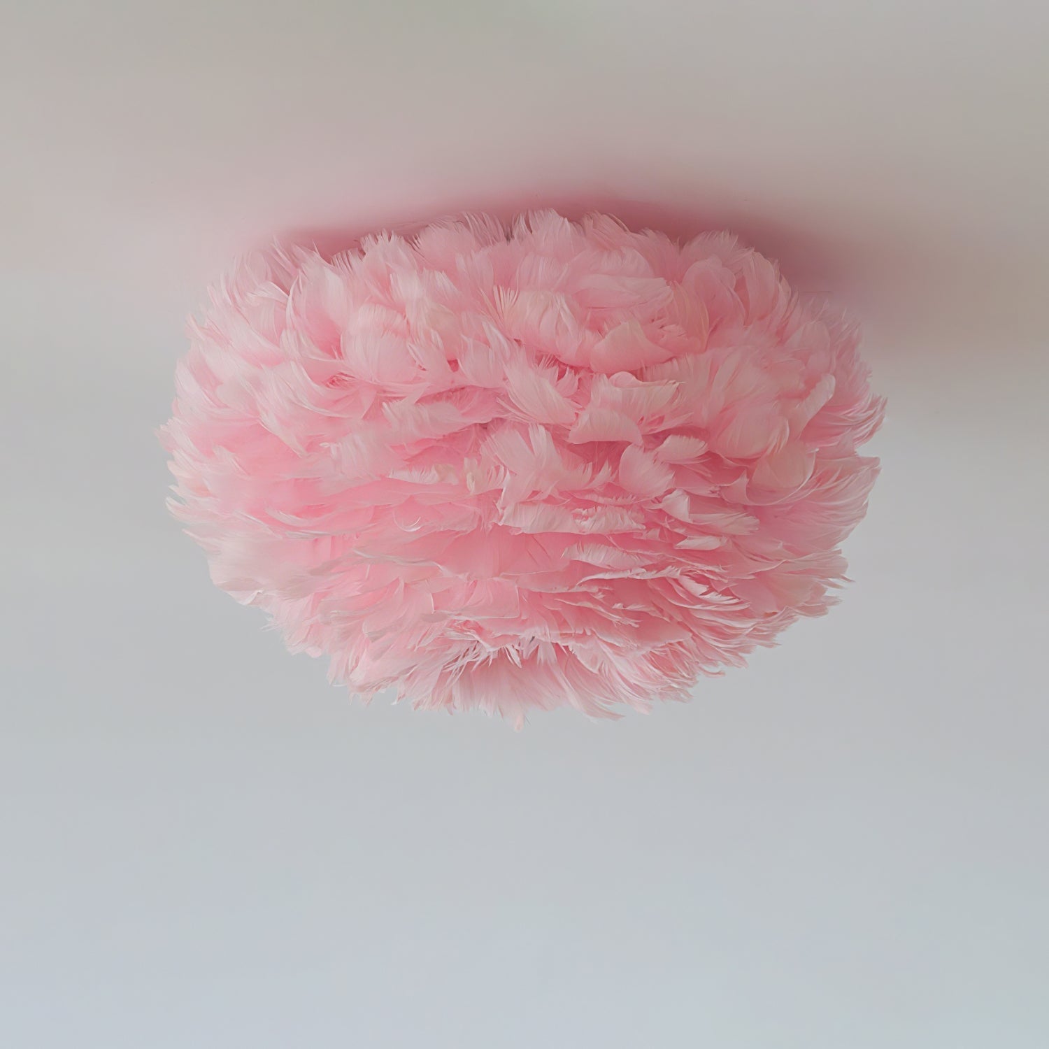 Zalore Premium Nordic Art Feathered Ceiling Lamp-Neutral Decor