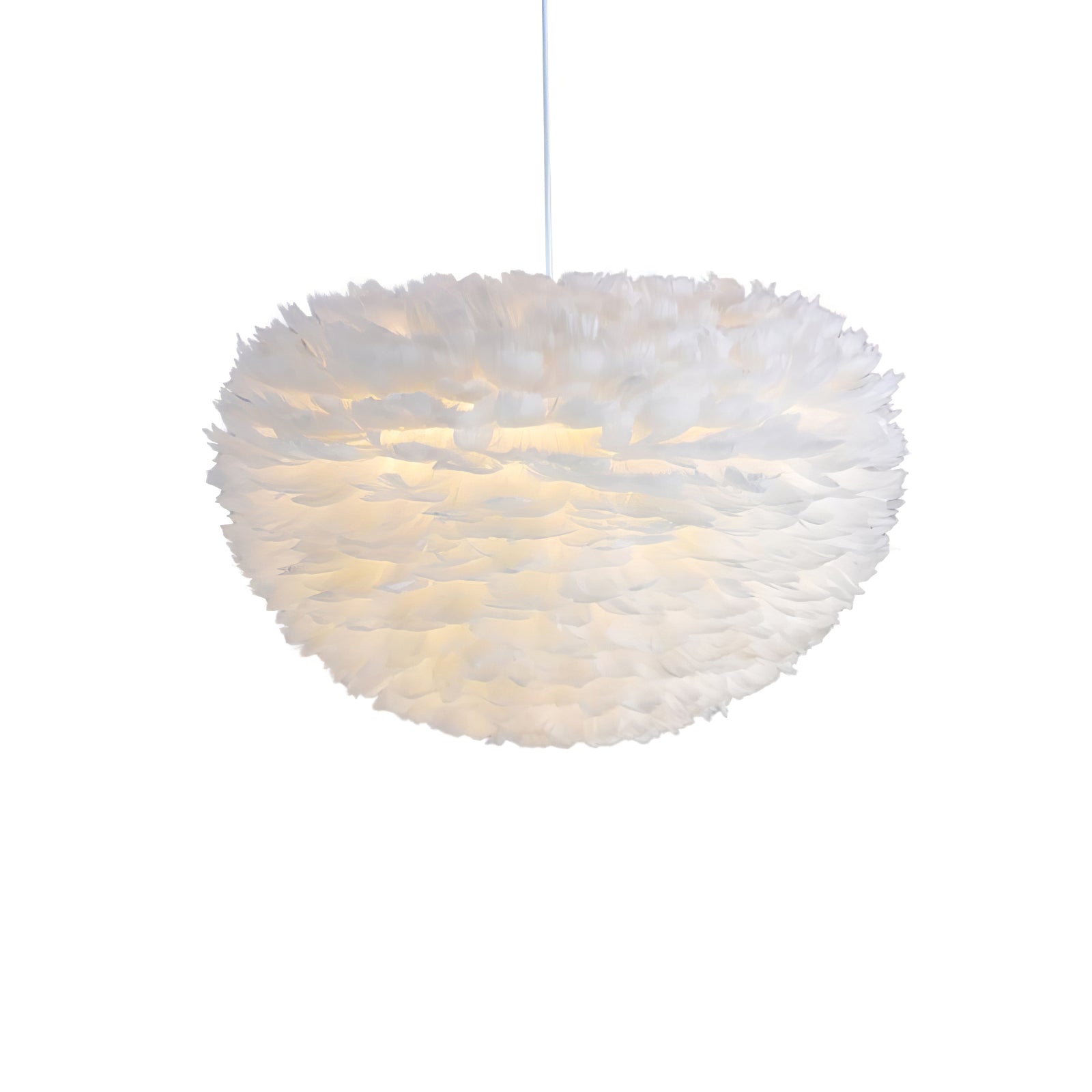 Deveno Feathers Pendant Lamp-Neutral Decor