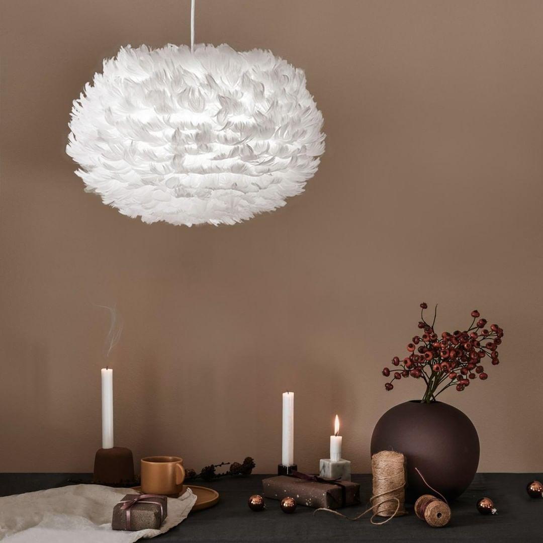 Deveno Feathers Pendant Lamp-Neutral Decor