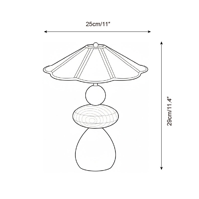 Mabel Plug In Table Lamp