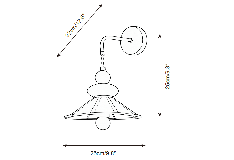 Camille Wall Light