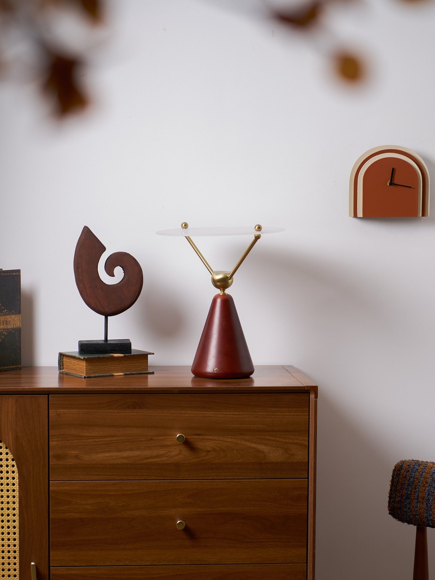 Balance Modern Wood Table Lamp-Neutral Decor