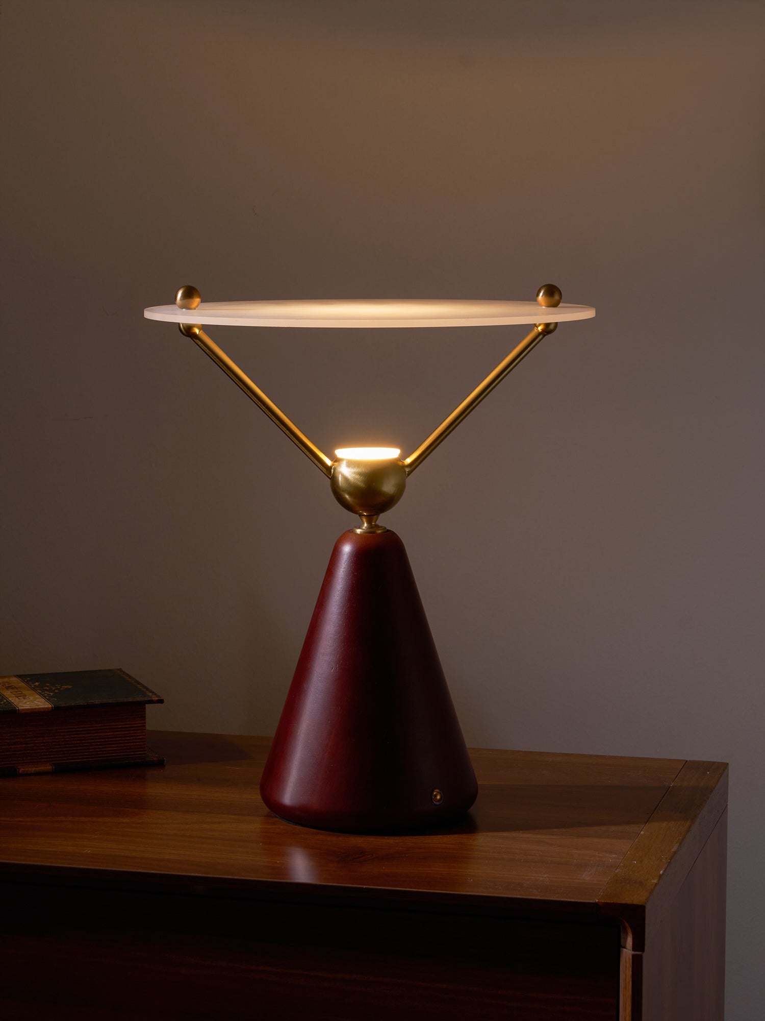 Balance Modern Wood Table Lamp-Neutral Decor