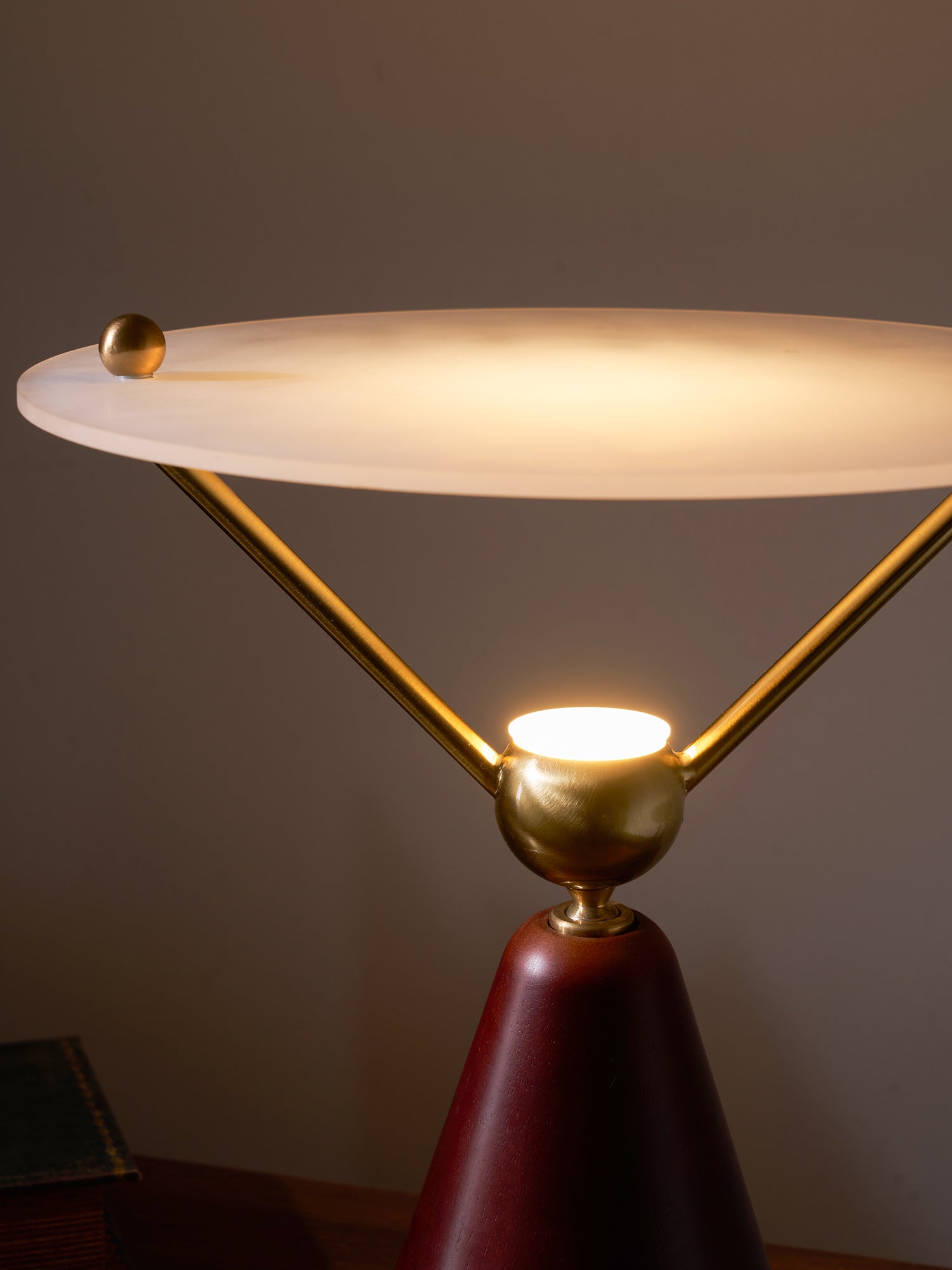 Balance Modern Wood Table Lamp-Neutral Decor