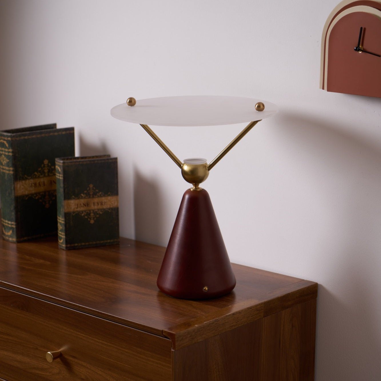 Balance Modern Wood Table Lamp-Neutral Decor