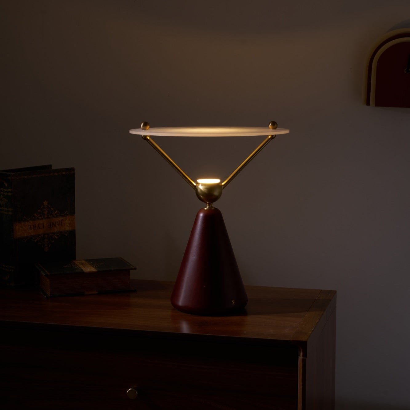 Balance Modern Wood Table Lamp-Neutral Decor