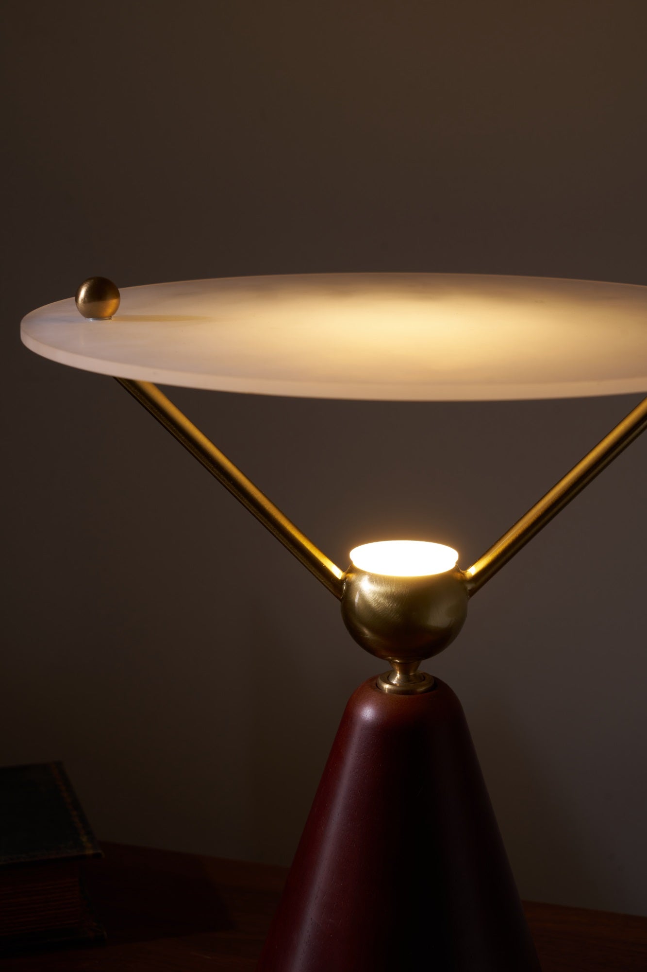 Balance Modern Wood Table Lamp-Neutral Decor