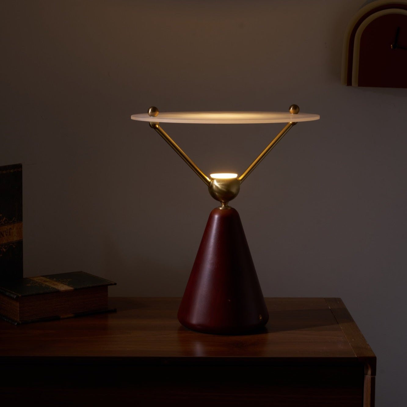 Balance Modern Wood Table Lamp-Neutral Decor