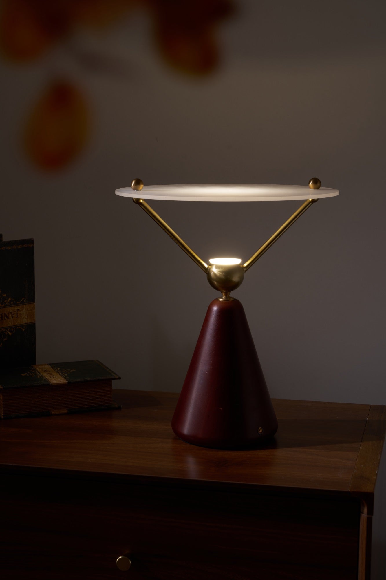 Balance Modern Wood Table Lamp-Neutral Decor