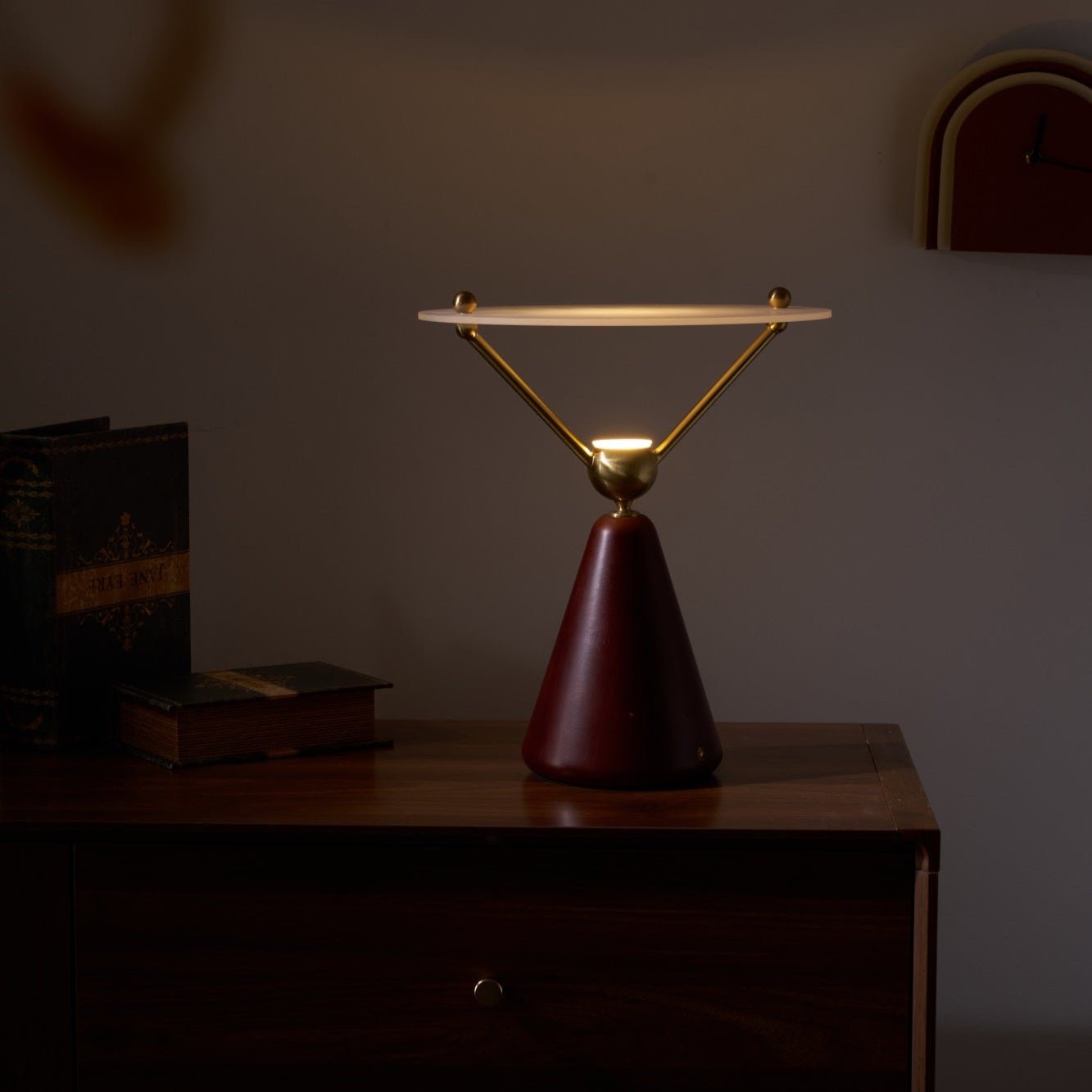 Balance Modern Wood Table Lamp-Neutral Decor