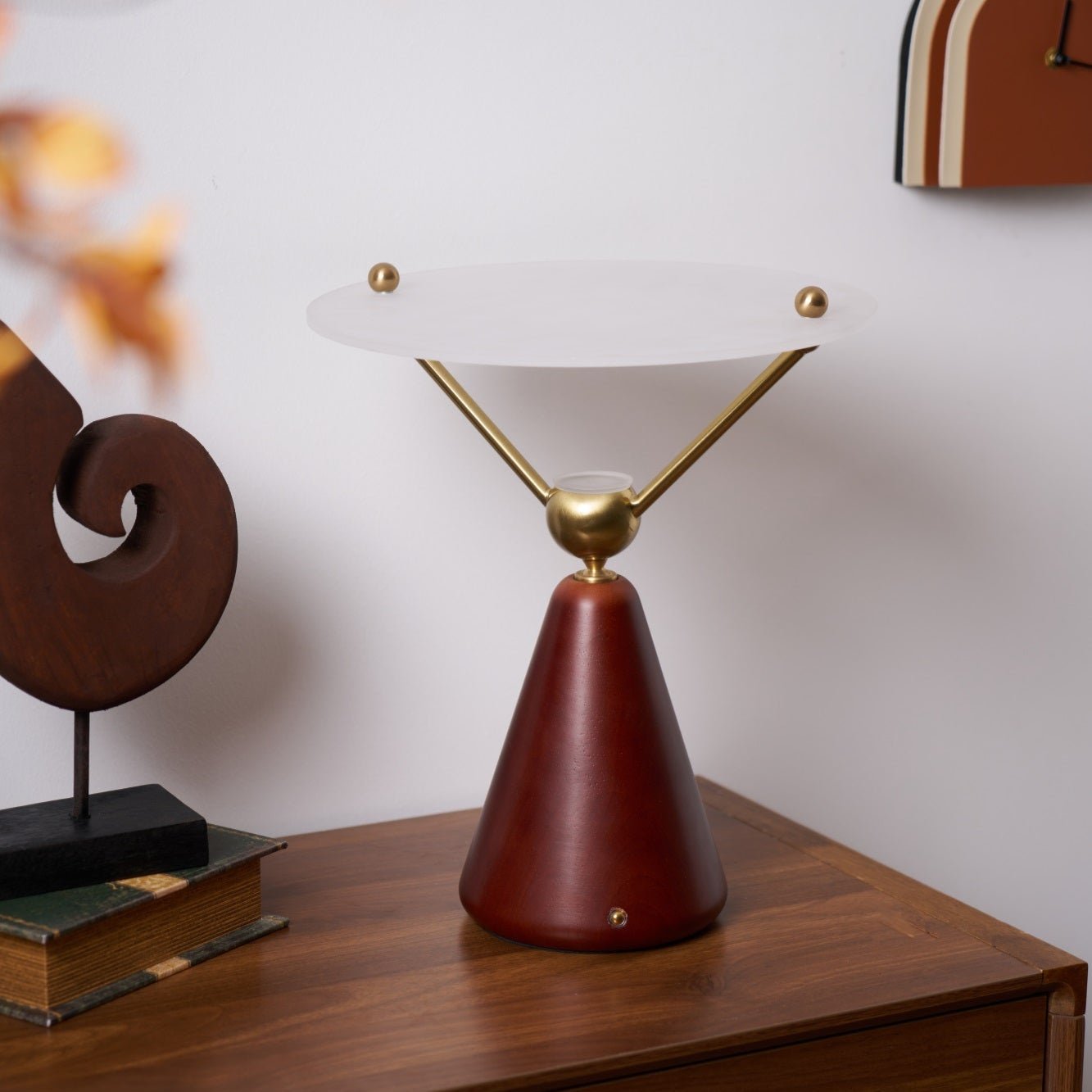 Balance Modern Wood Table Lamp-Neutral Decor