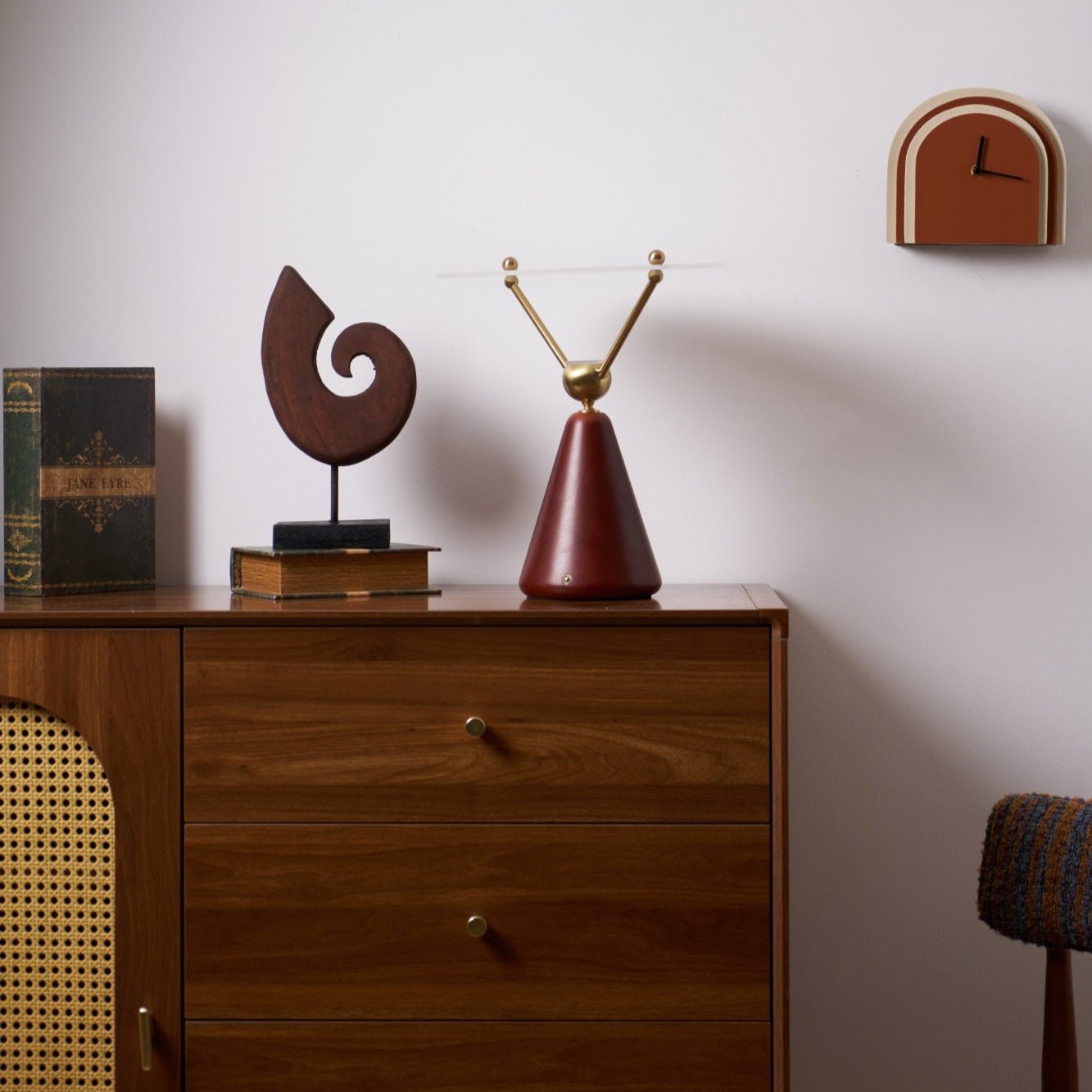 Balance Modern Wood Table Lamp-Neutral Decor