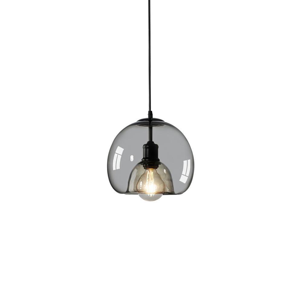 Qev Nordic Art Pearl Glass Pendant Lamp-Neutral Decor