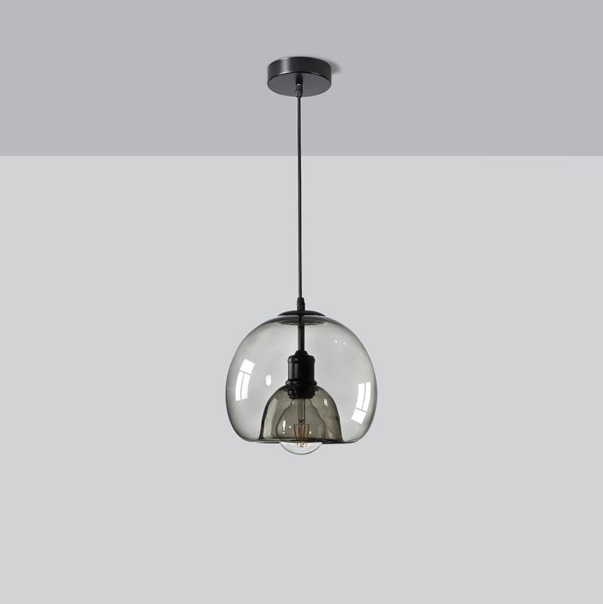 Qev Nordic Art Pearl Glass Pendant Lamp-Neutral Decor
