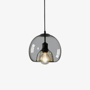 Qev Nordic Art Pearl Glass Pendant Lamp-Neutral Decor