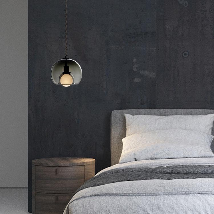 Eamver Glass Contemporary Pendant Light-Neutral Decor