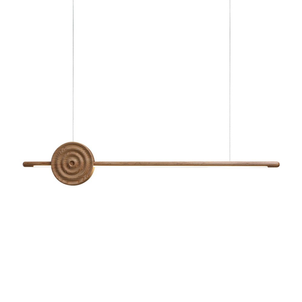 Aurora Chandelier Erhu Wood-Neutral Decor