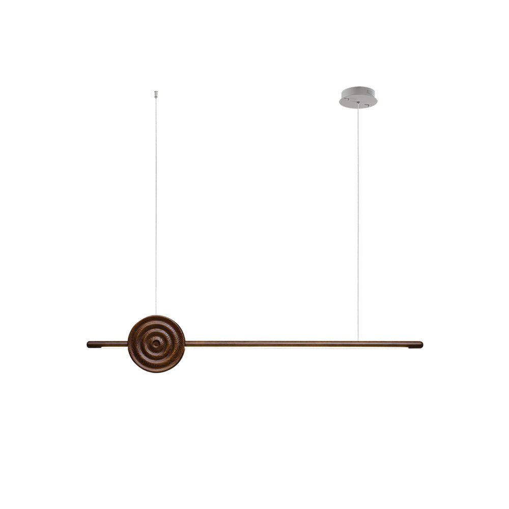 Aurora Chandelier Erhu Wood-Neutral Decor