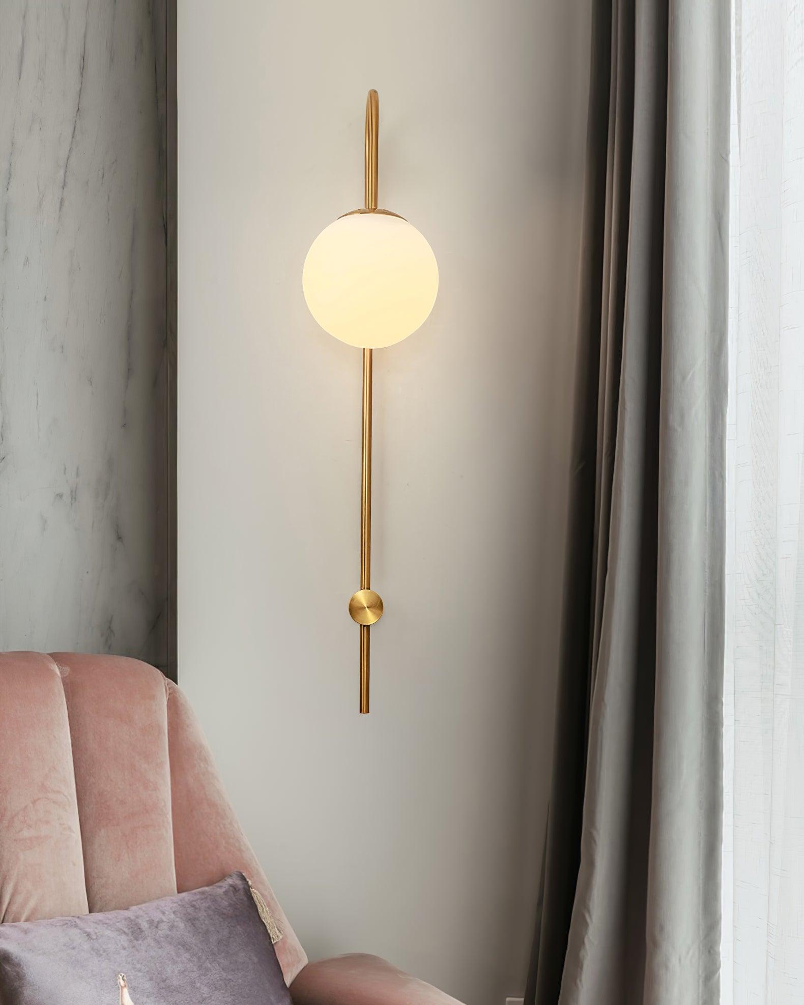 Cavelir Premium Nordic Art Glass Sconce Wall lamp-Neutral Decor