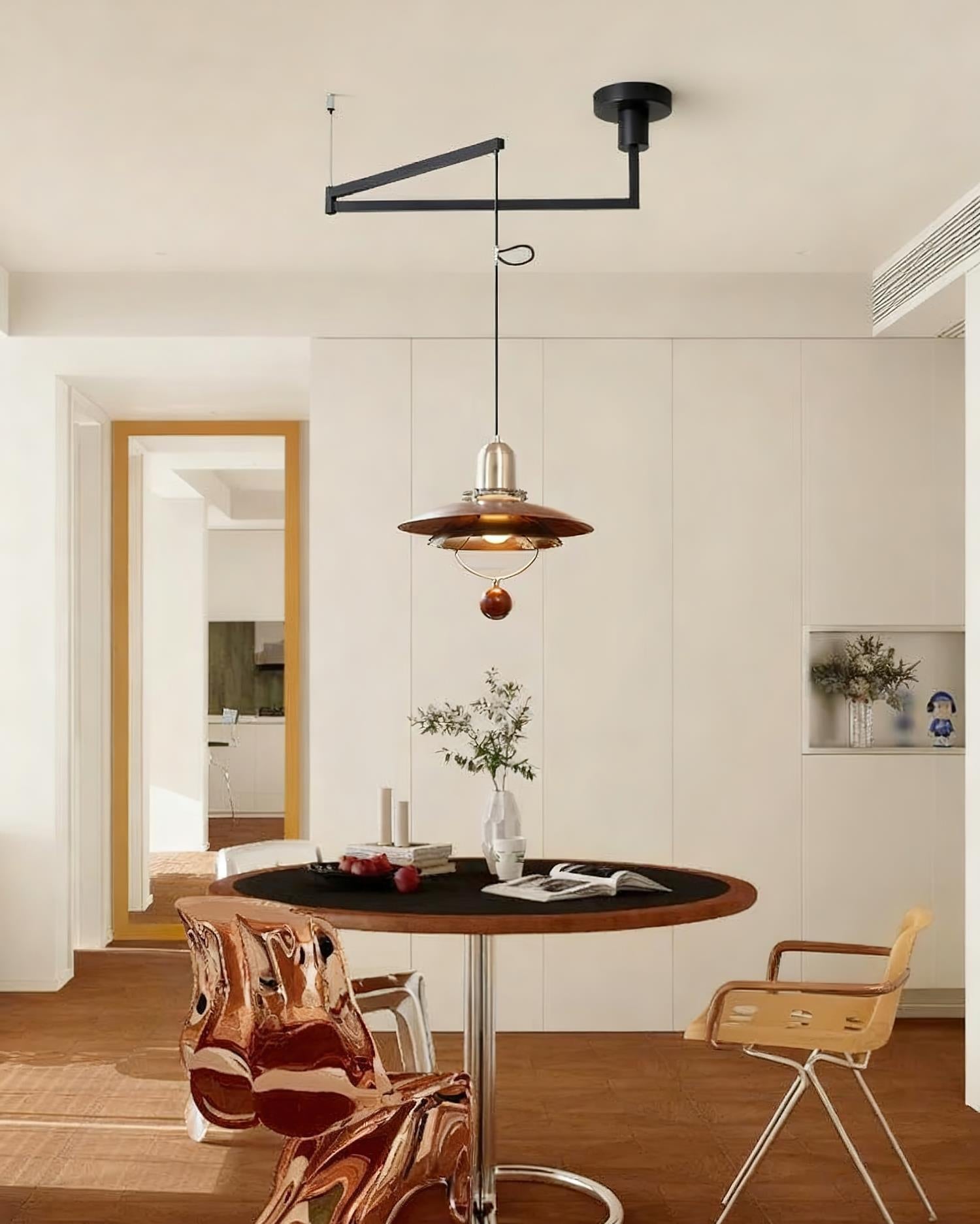 Leontis Swing Arm Pendant Lamp