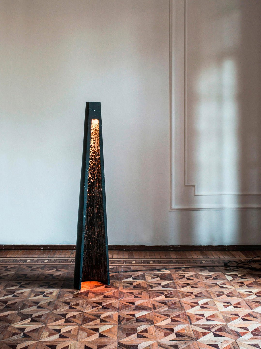 Lave Marble Floor Lamp-Neutral Decor