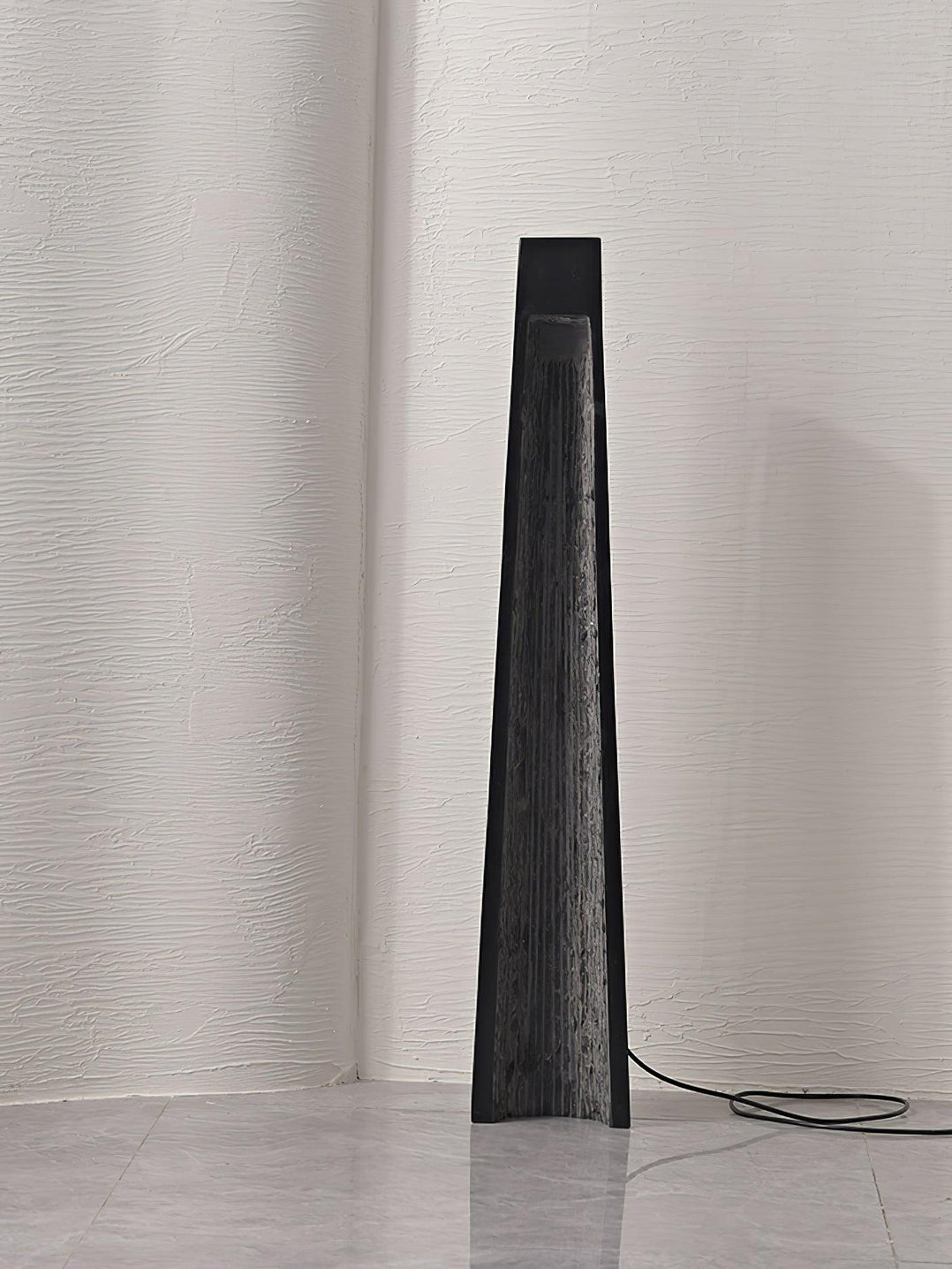 Lave Marble Floor Lamp-Neutral Decor