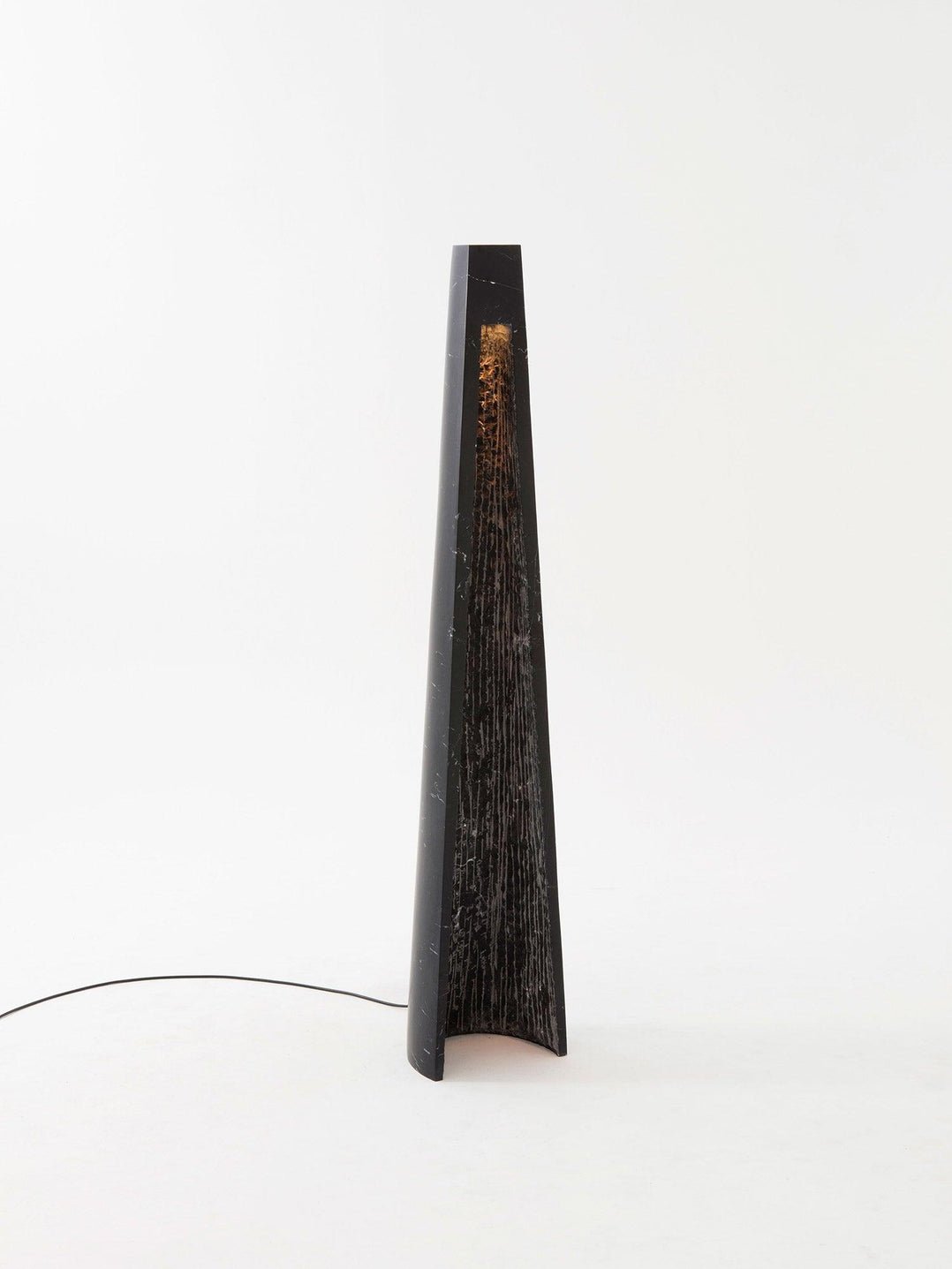 Lave Marble Floor Lamp-Neutral Decor
