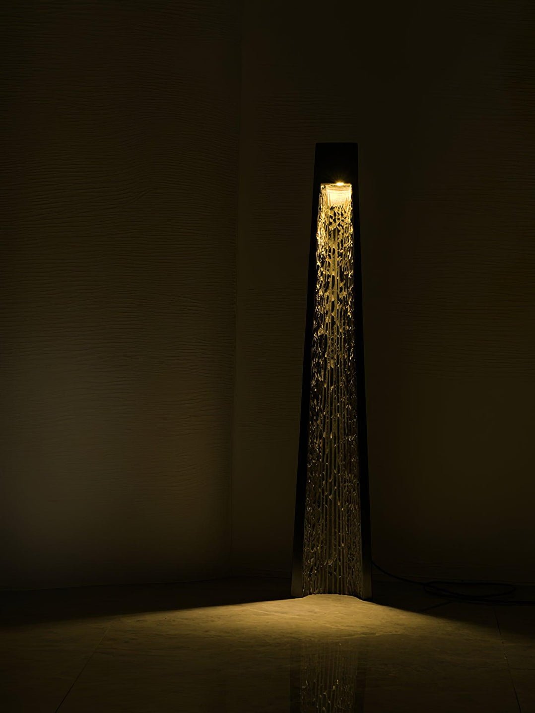 Lave Marble Floor Lamp-Neutral Decor