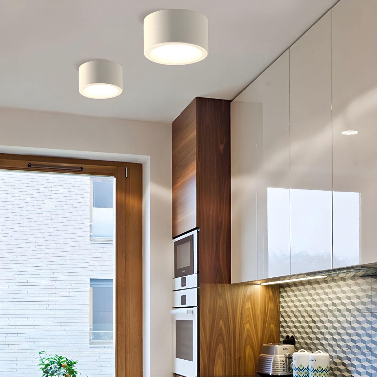Usorel Modern Minimalist Surface Ceiling Light-Neutral Decor