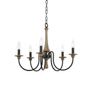 Barnwood Chandelier