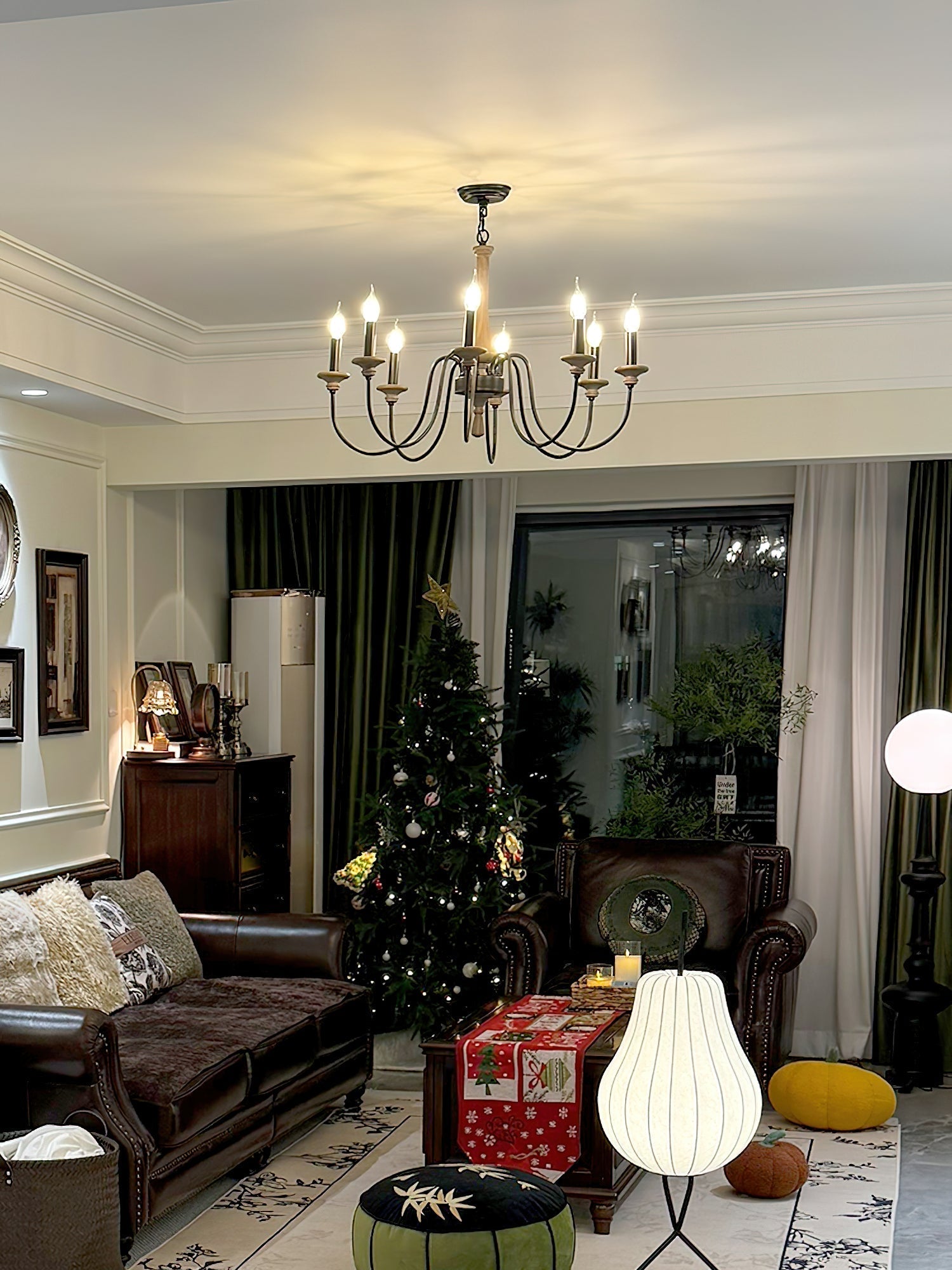Barnwood Chandelier