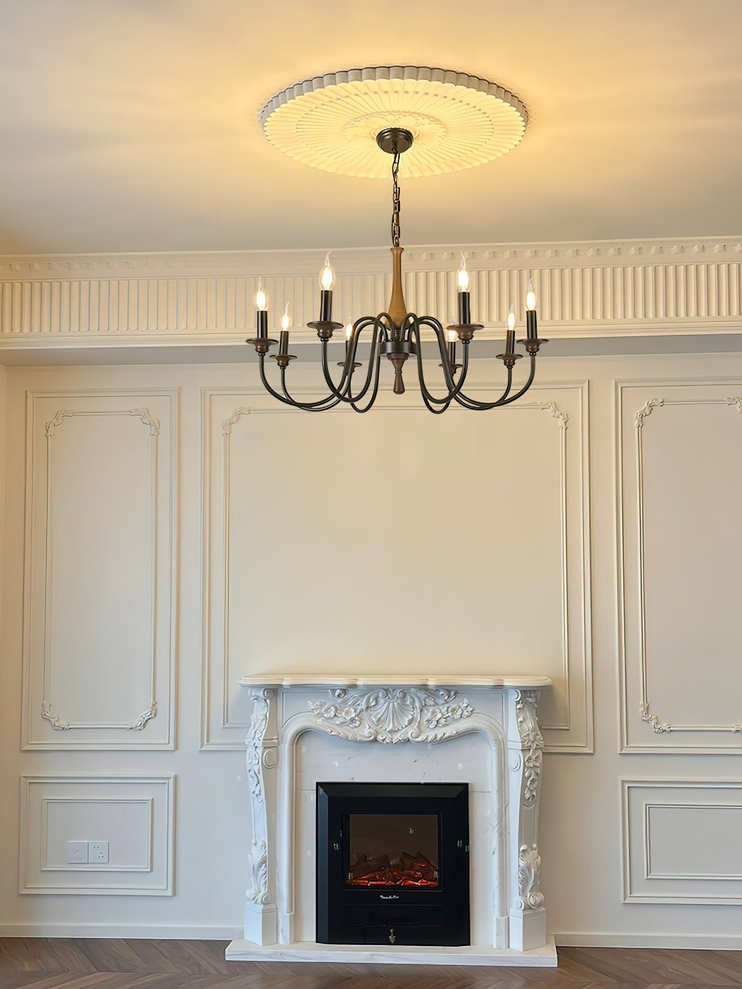 Barnwood Chandelier