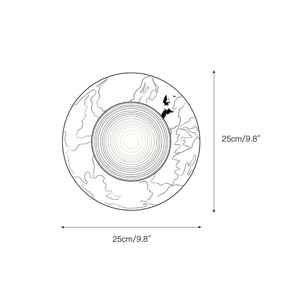 The sconce illuminated, casting a warm halo effect on a wall.