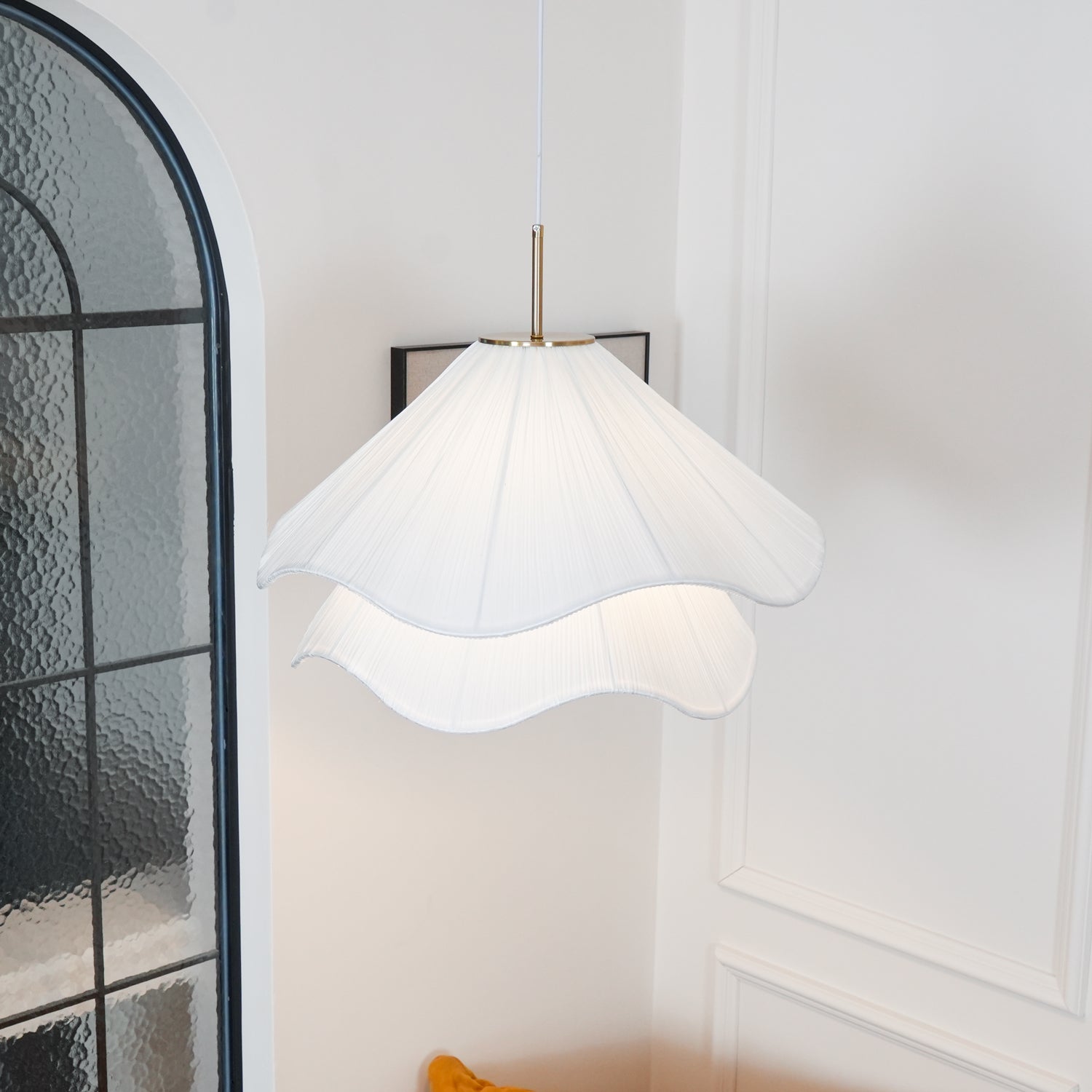 Lustra Pendant Light Bloom Floral Elegant-Neutral Decor