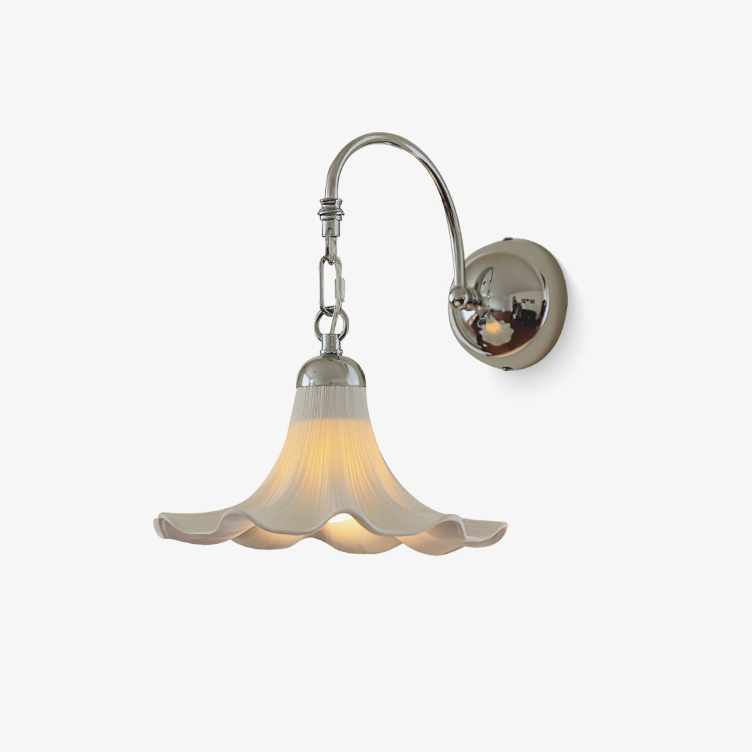 Teks Petal Wall Sconce-Neutral Decor
