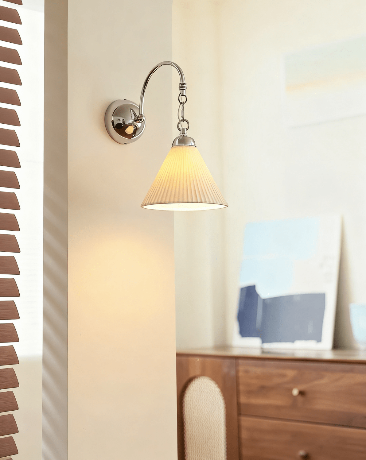 Teks Petal Wall Sconce-Neutral Decor