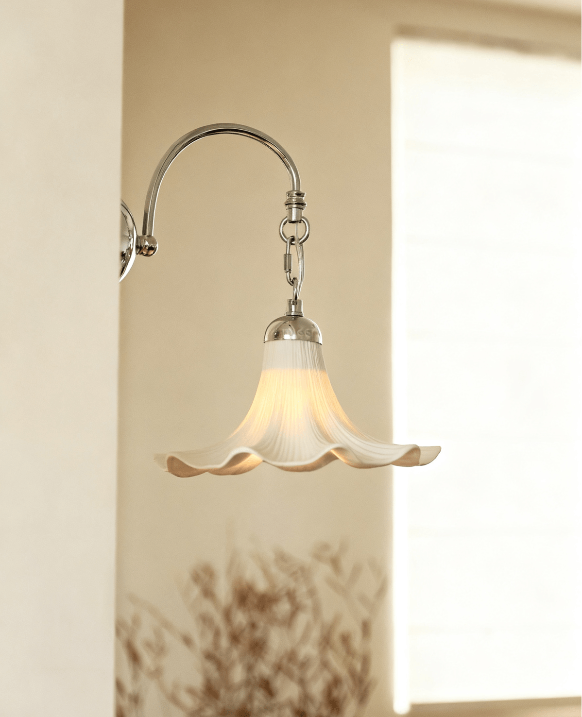 Teks Petal Wall Sconce-Neutral Decor