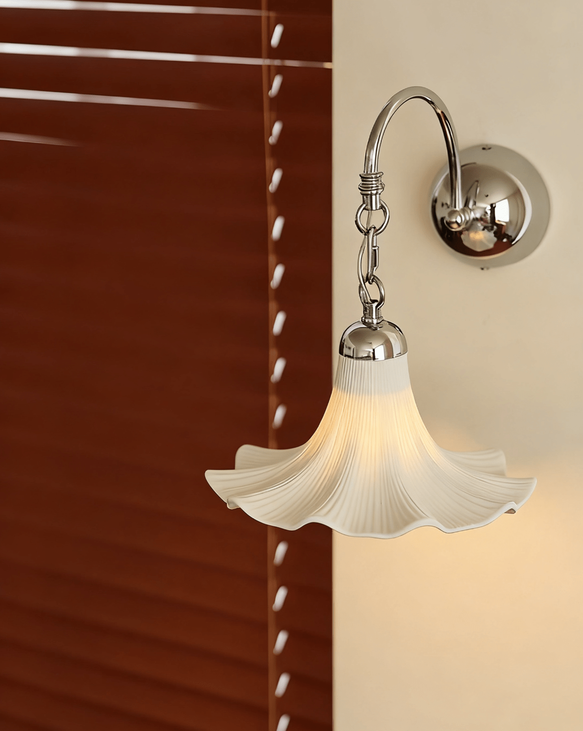 Teks Petal Wall Sconce-Neutral Decor