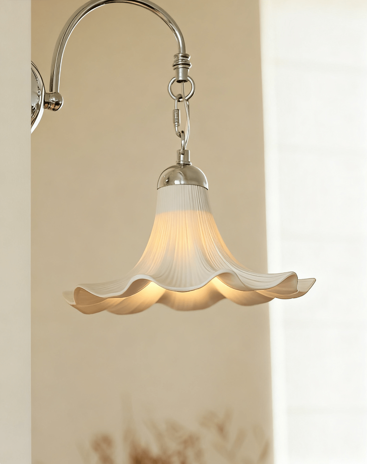 Teks Petal Wall Sconce-Neutral Decor