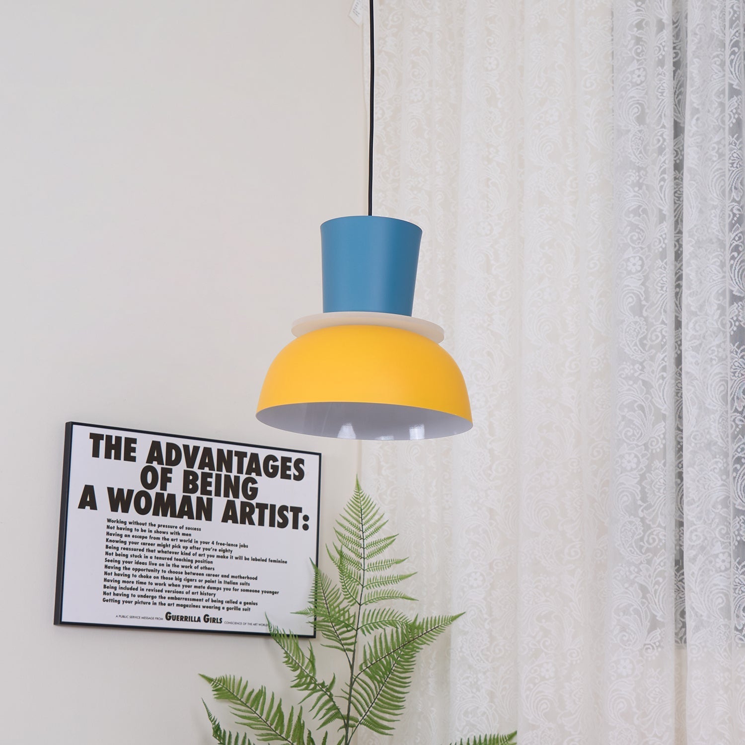 Vespece Acrylic Minimalistic Pendant Light-Neutral Decor