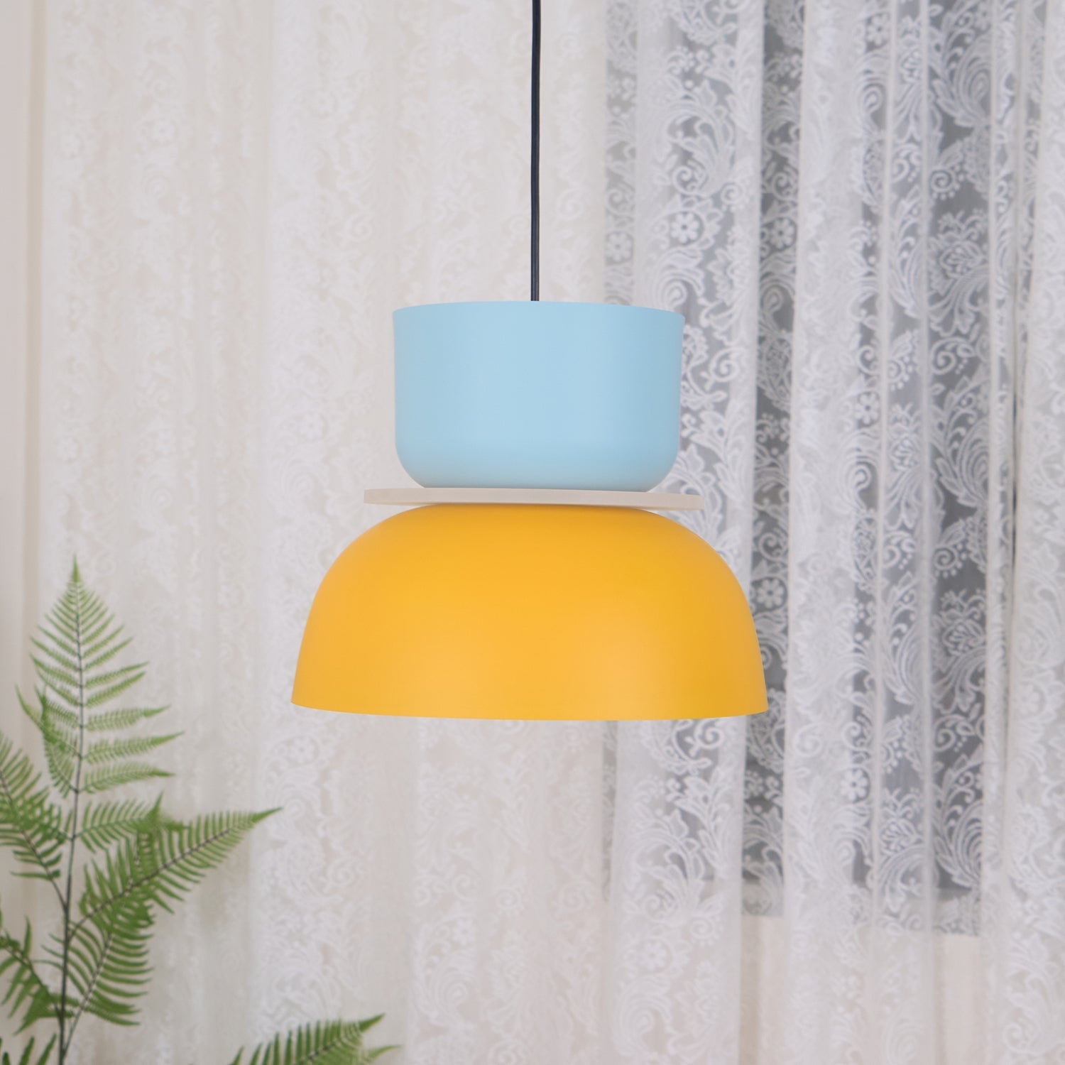 Vespece Acrylic Minimalistic Pendant Light-Neutral Decor