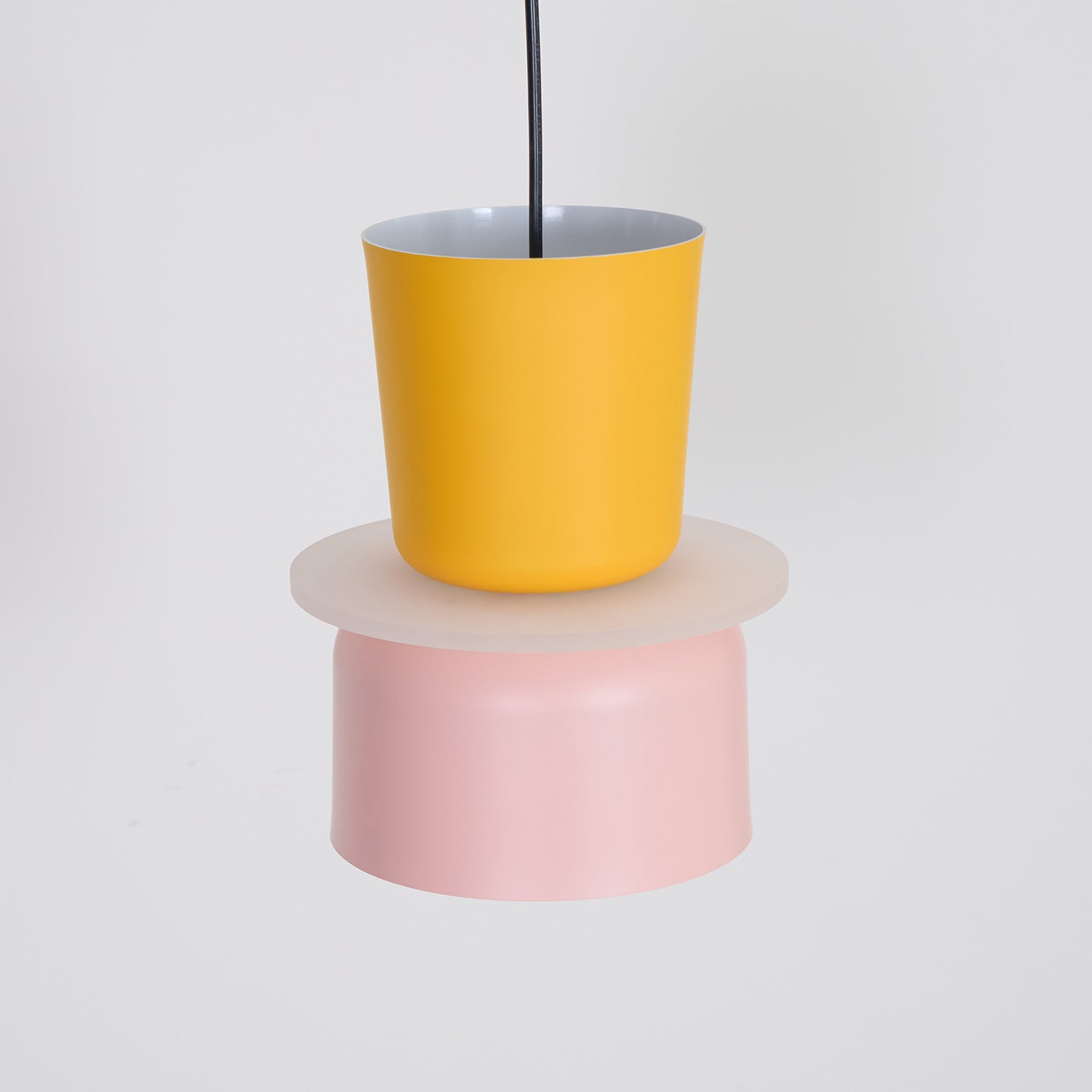 Vespece Acrylic Minimalistic Pendant Light-Neutral Decor