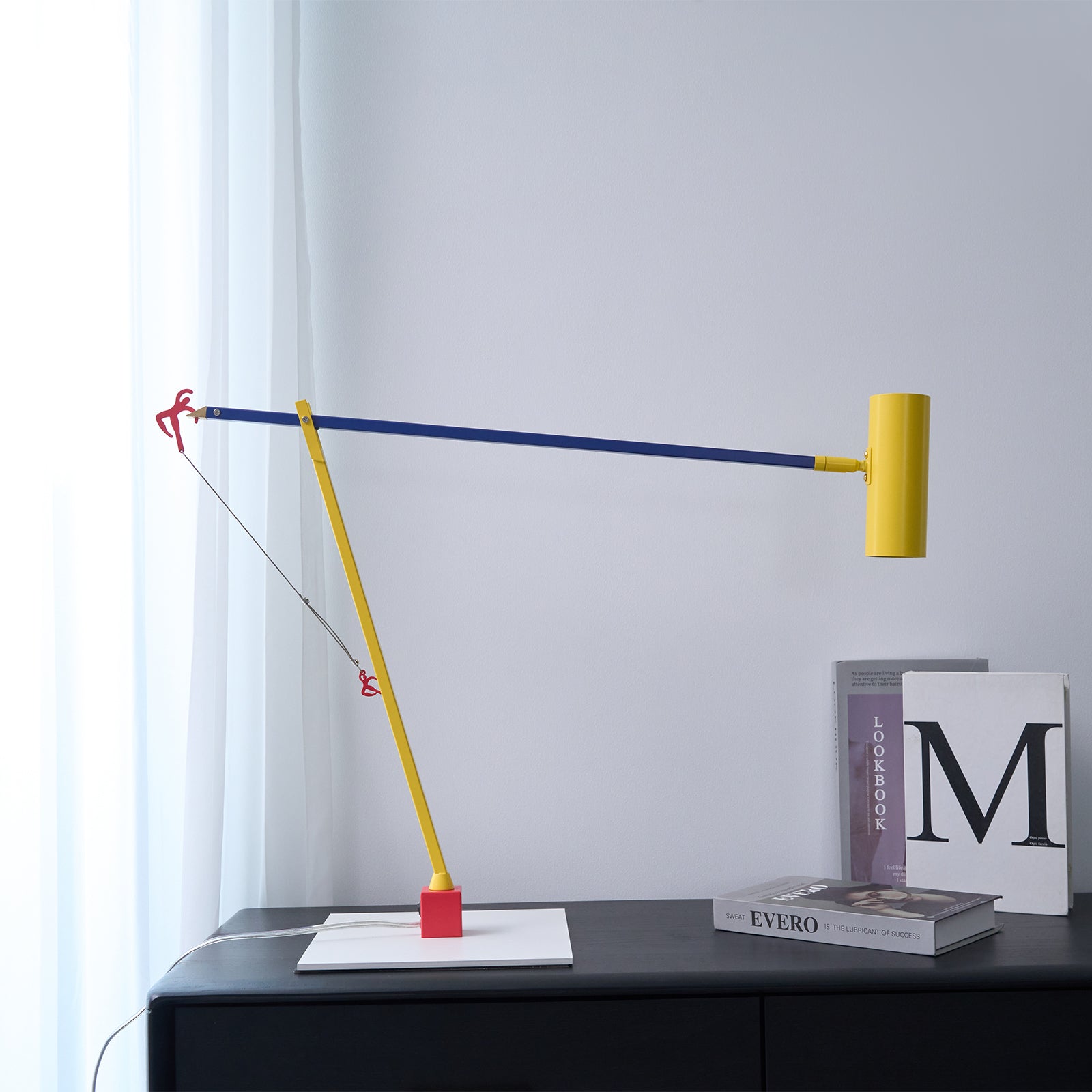 Ember Modern Minimalist Table Lamp-Neutral Decor