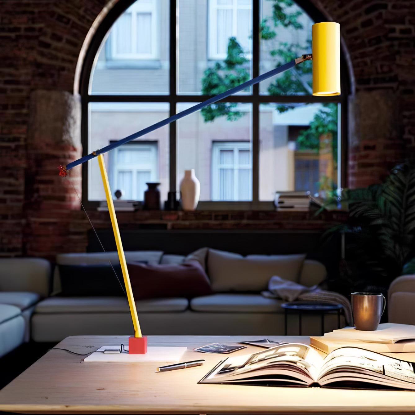 Ember Modern Minimalist Table Lamp-Neutral Decor