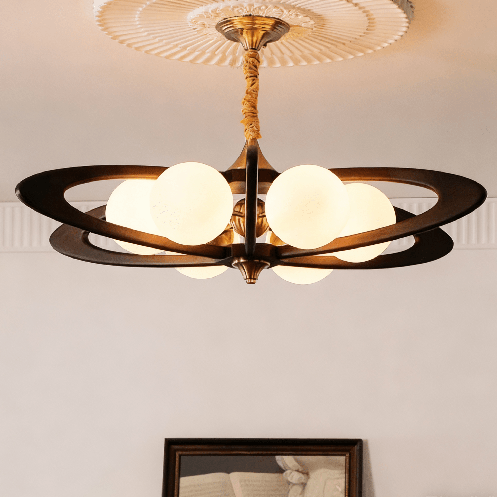 Misk Celeste Chandelier-Neutral Decor