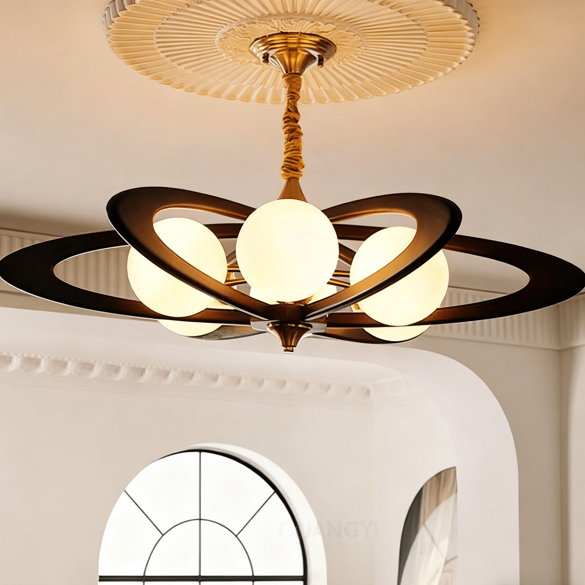 Misk Celeste Chandelier-Neutral Decor