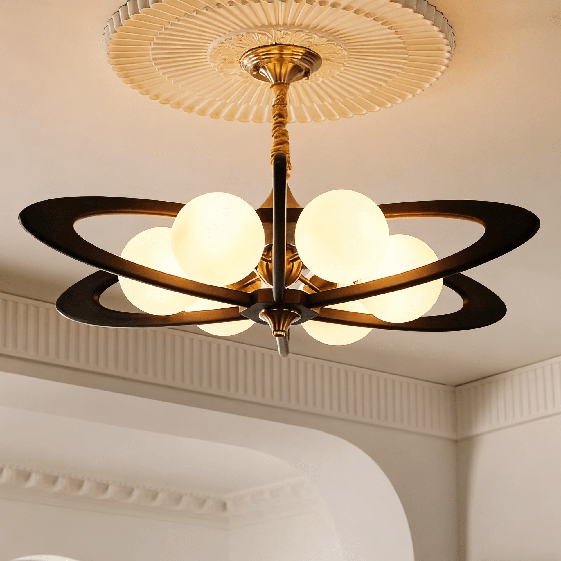 Misk Celeste Chandelier-Neutral Decor