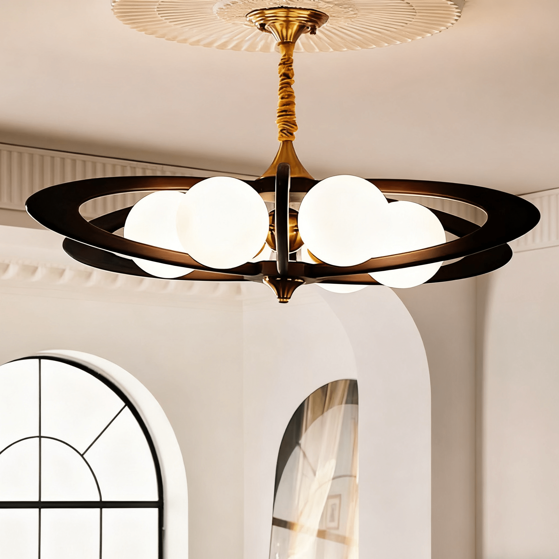 Misk Celeste Chandelier-Neutral Decor