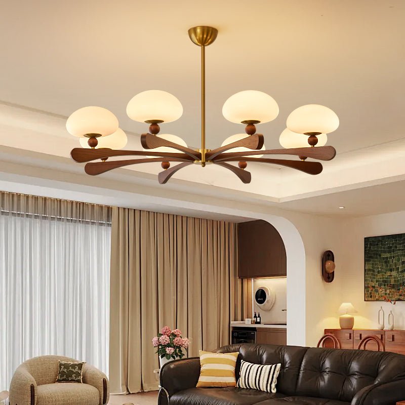 Evander Ray Chandelier-Neutral Decor